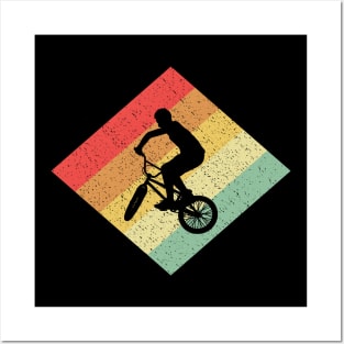 Retro Vintage 80s BMX Gift For BMX Riders Posters and Art